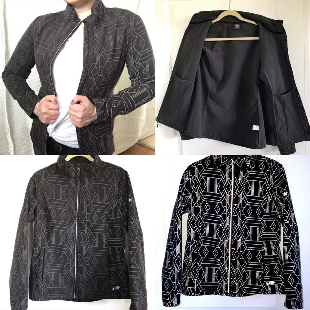 Reflective Fleece Lined Jacked Sz L NWOT